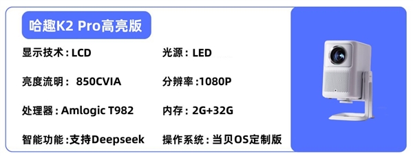 比卧室投影仪选购推荐！这四款闭眼入不踩雷PG电子麻将胡了2试玩2025年高性价(图2)